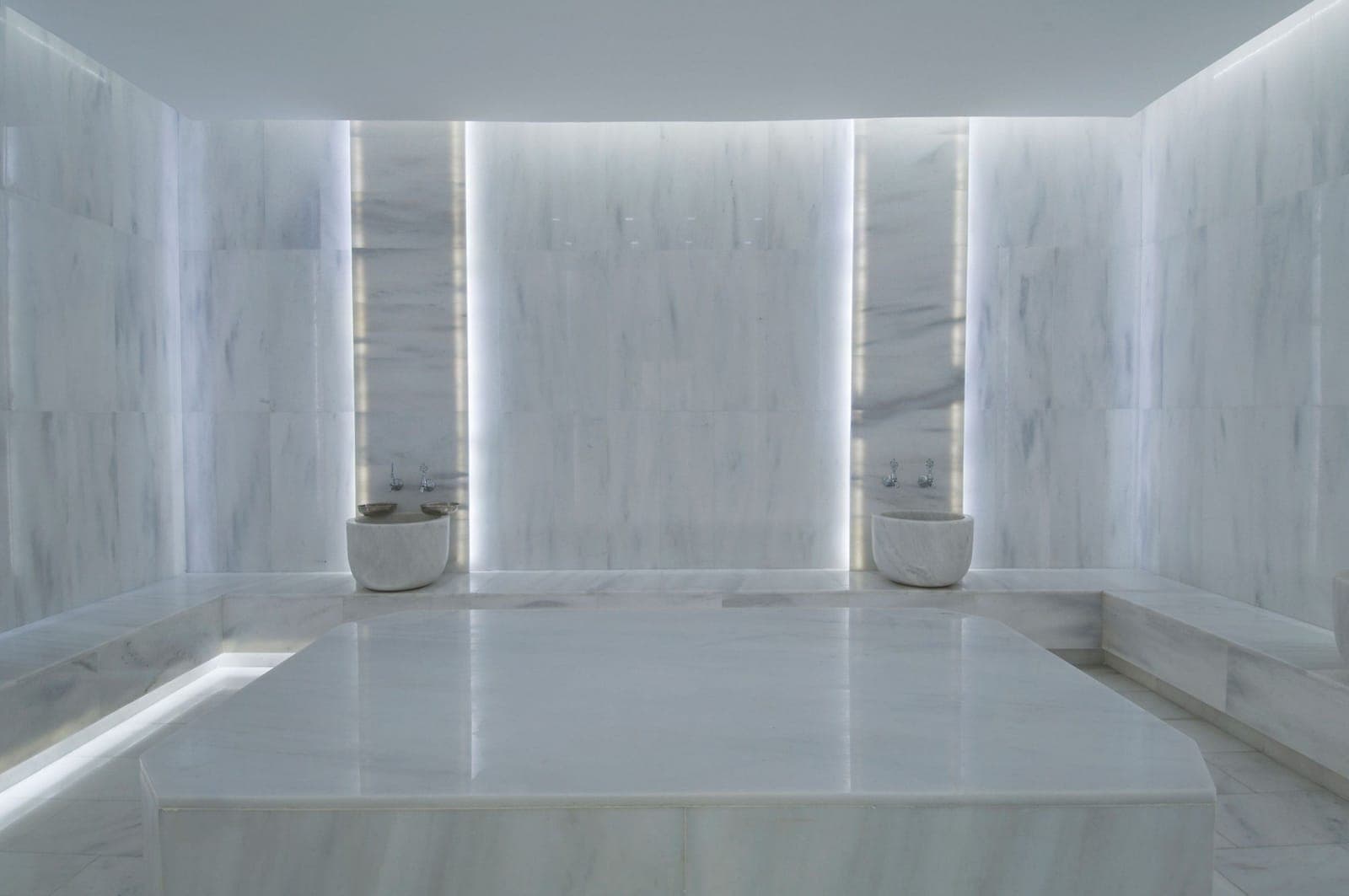 Levent Loft: ortak sağlık alanındaki mermer hamam